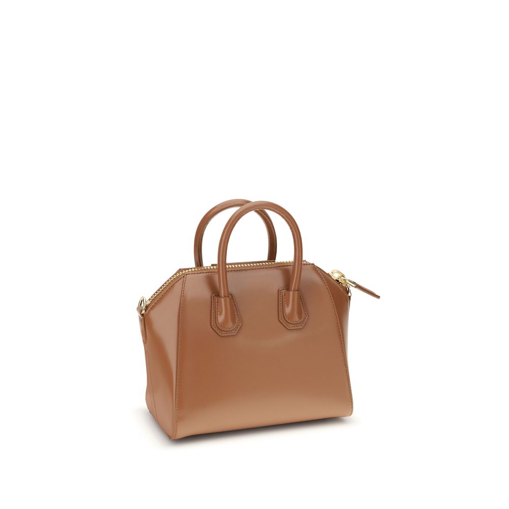 Givenchy Handtasche aus braunem Kalbsleder Bos Taurus